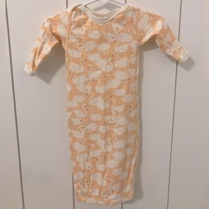 Baby Girl Nightgown- Like new. Washed- not worn. 0-3 months.